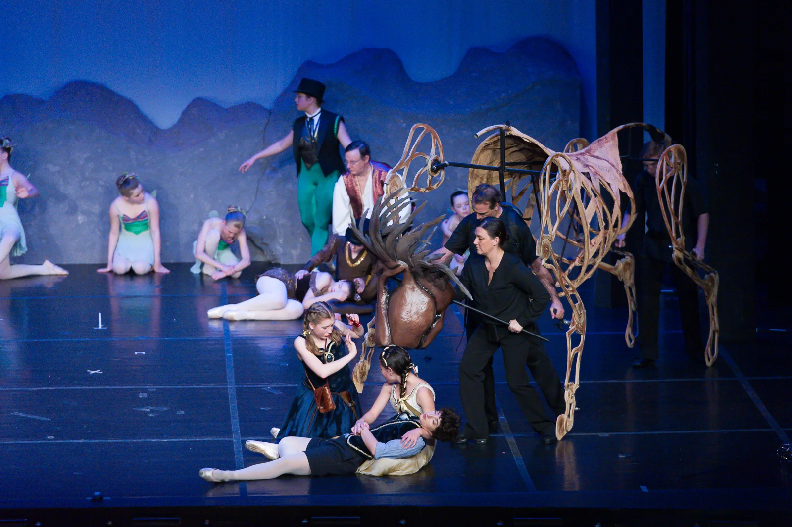 Set-scenery-puppet-design-construction-Colorado-Lion-Witch-Wardrobe-ballet