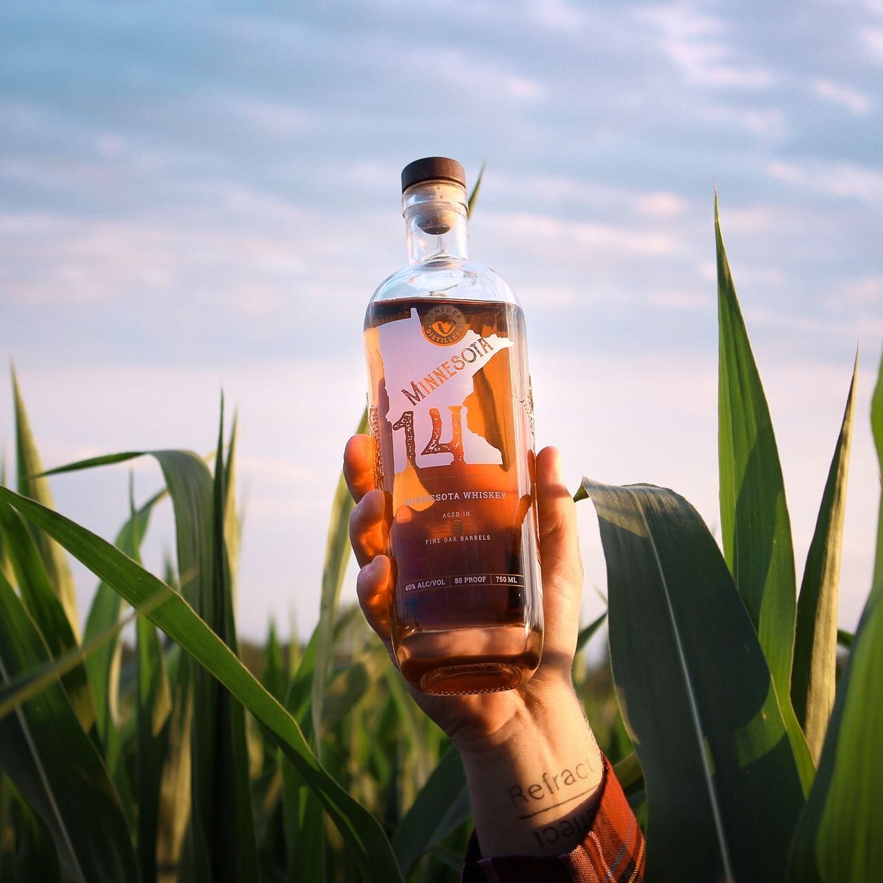 ⁣
⁣
// From Grain to Glass // ⁣
⁣
We plant, we harvest, we distill. We do it all! We oversee every step of the whiskey-making process, from putting the seed in the ground to the bottling of the finished product. 🌽🚜🥃⁣
⁣
This way, we can assure you 