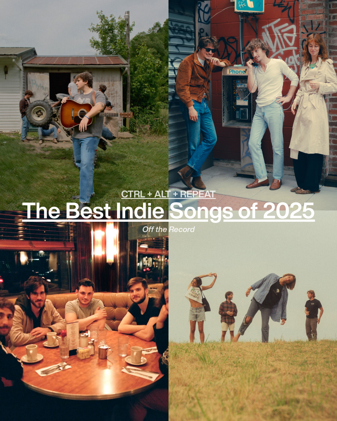 CTRL+ALT+REPEAT 2025: Best Indie Songs