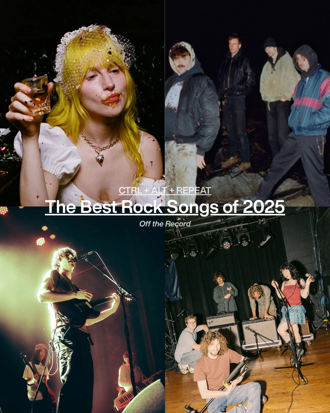 CTRL+ALT+REPEAT 2025: Best Rock Songs