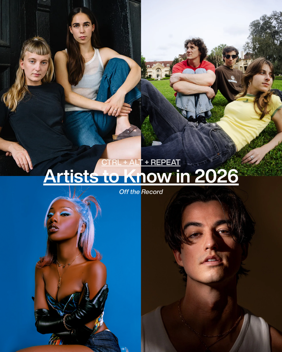 CTRL+ALT+REPEAT 2025: Artists to Know in 2026