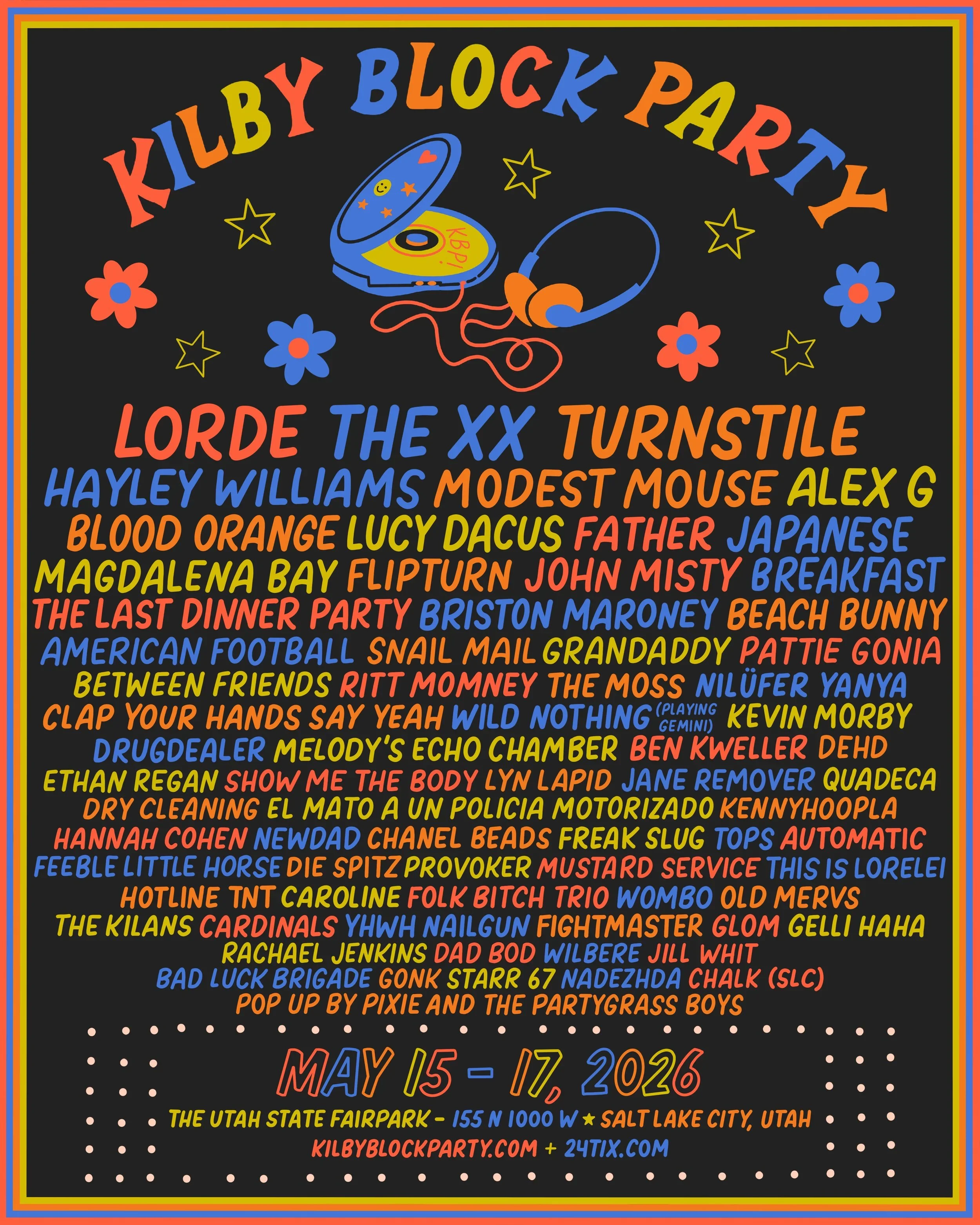 Utah’s Kilby Block Party Returns with a Star-Studded Lineup for its 7th Annual Run