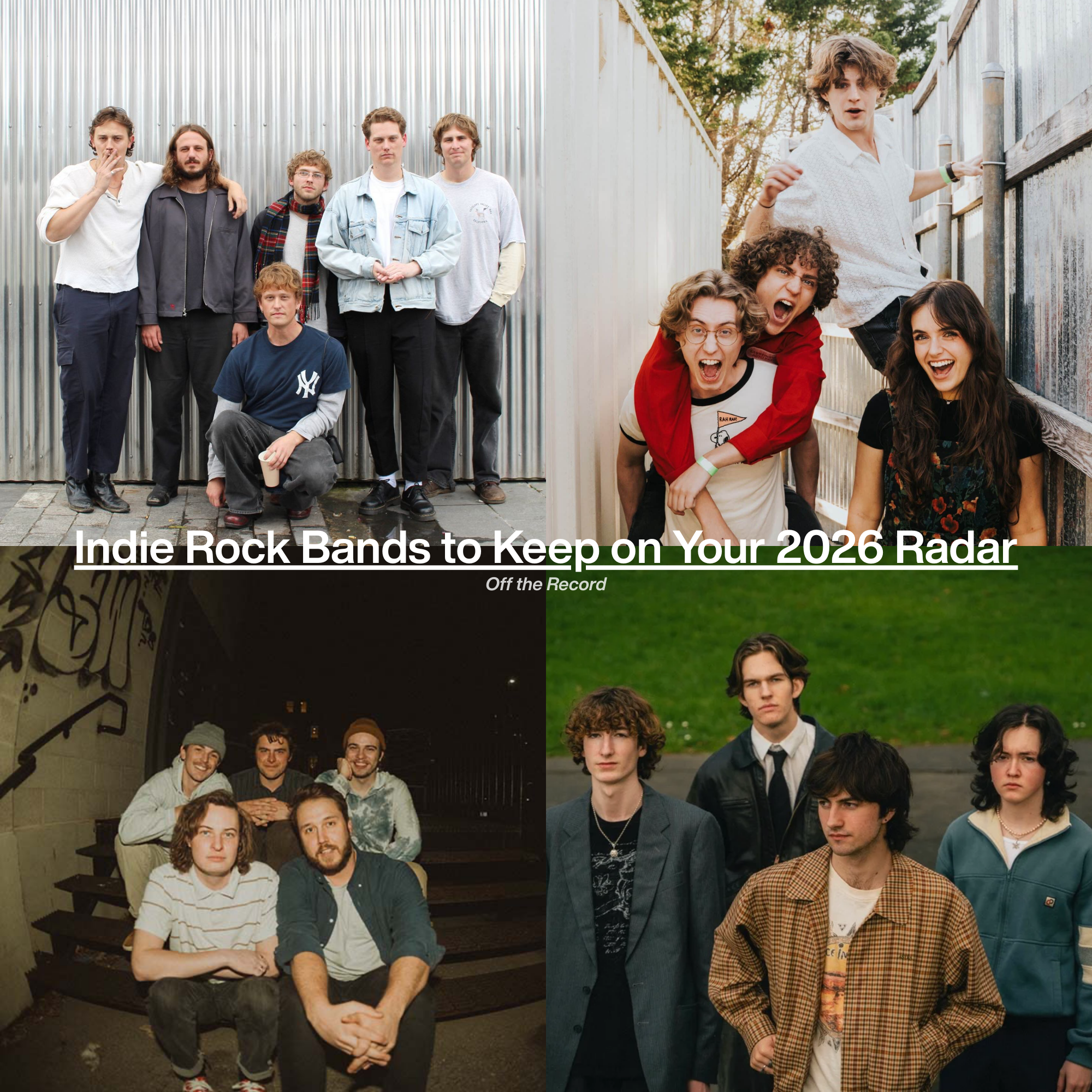 Indie Rock Bands to Keep on Your 2026 Radar