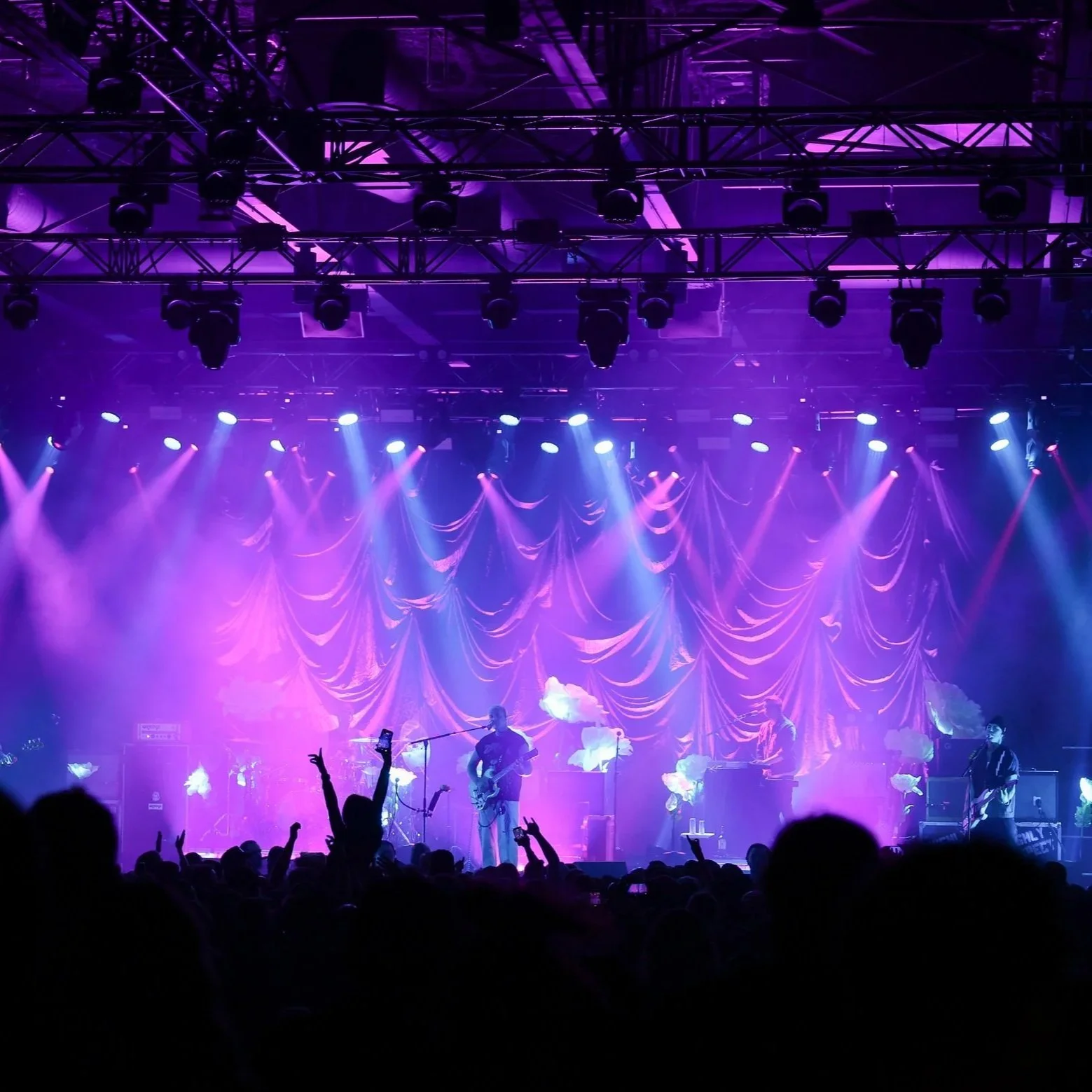 Highly Suspect Showers Toronto in Roses 