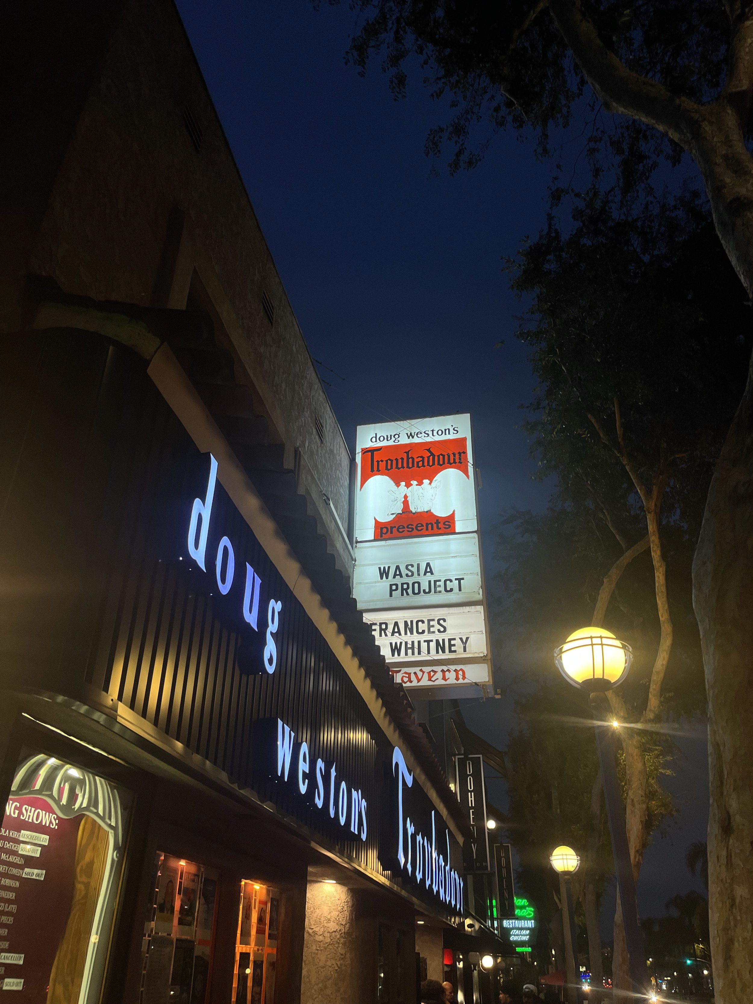 Wasia Project makes their LA debut at the Troubadour — Off the Record Press