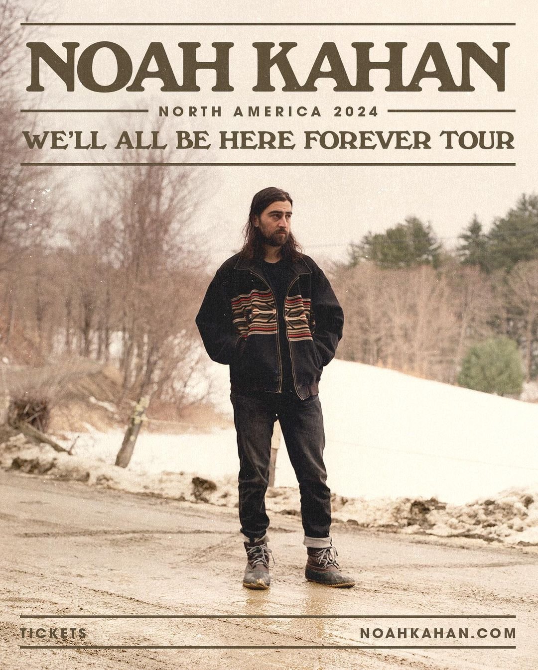 noah kahan tour announcement