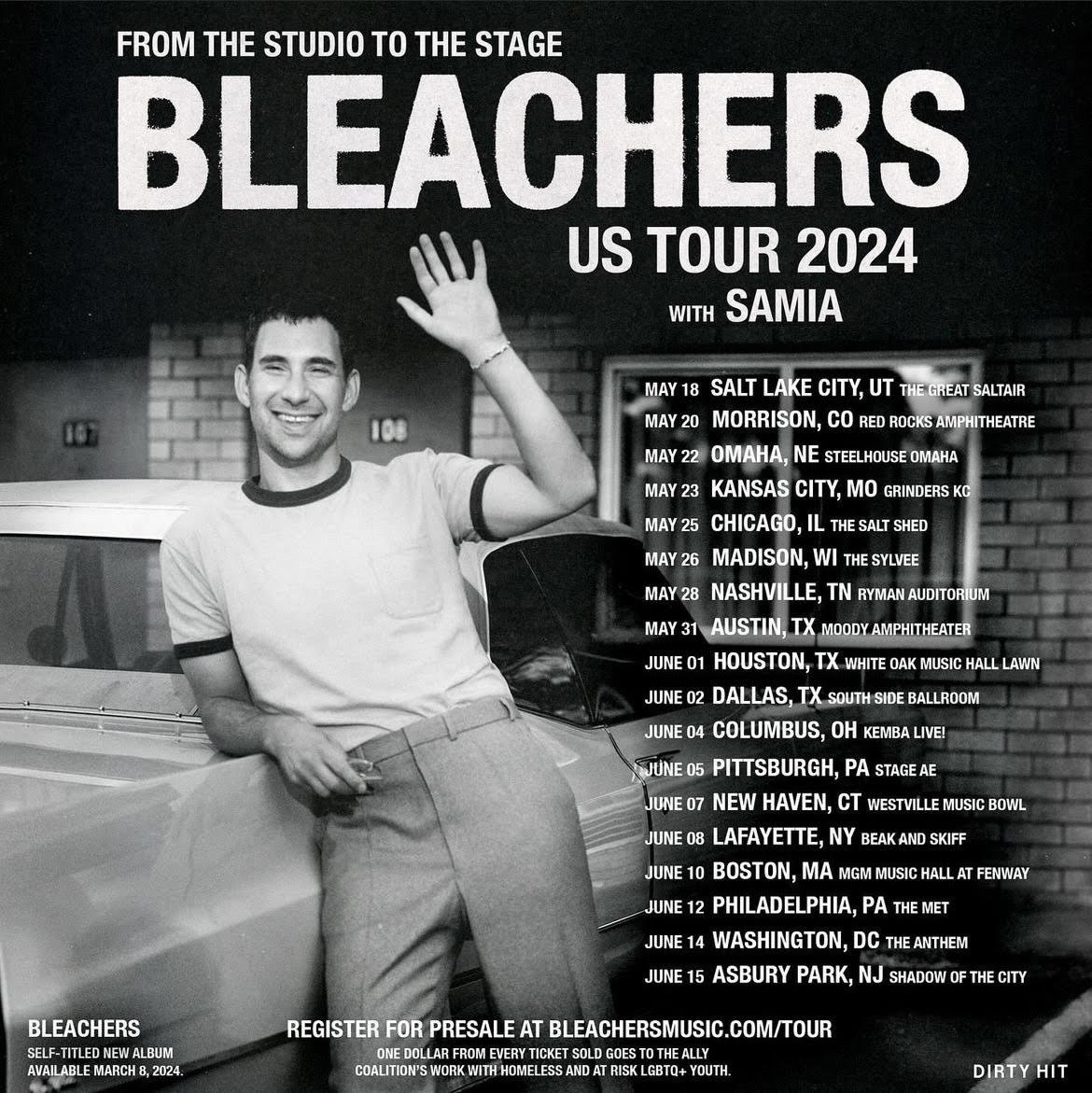 Bleachers US Tour Tickets On Sale Now!