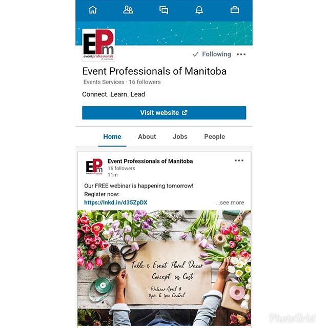 Did you know we have a @linkedin page?
Follow us for another way to stay up to date on all our events! 
#epm #eventpros #eventprosmanitoba #eventprofessionals #eventproswinnipeg #winnipegevents #manitobaevents #winnipeg #manitoba #wpg #ywg  #wpgevent