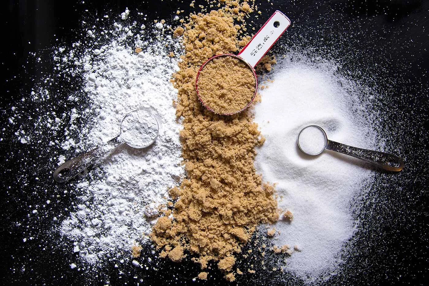 Sugar in Different Types 