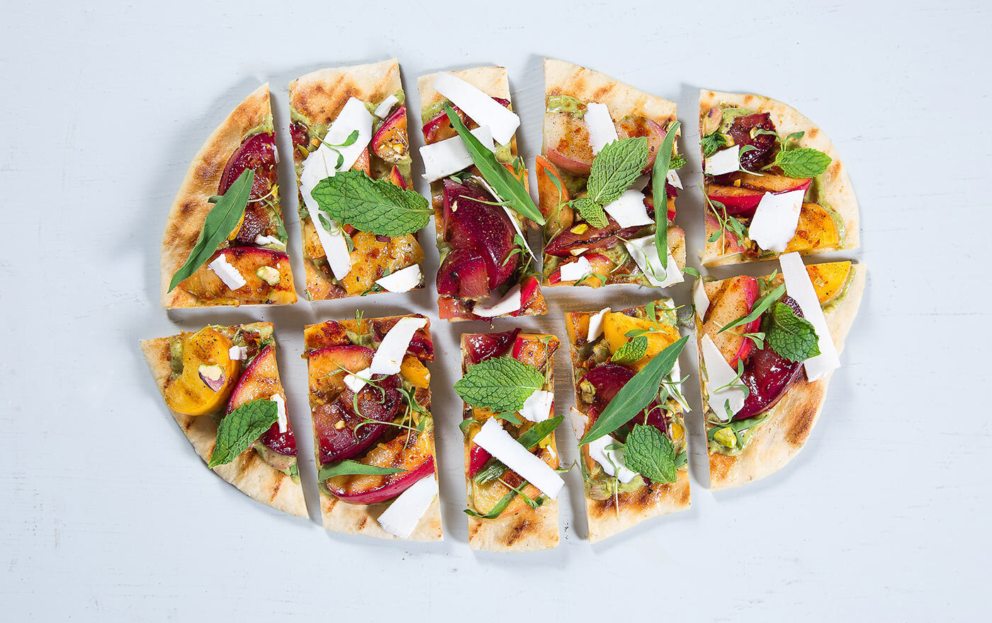 Stone Fruit Flatbread 