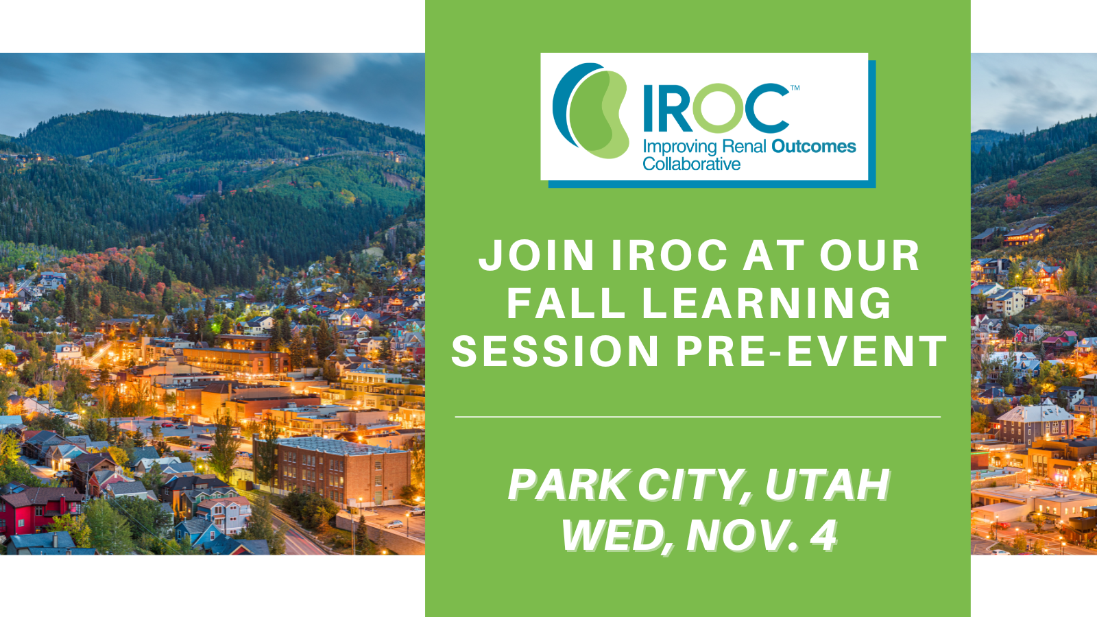Pre-Event | IROC Fall Learning Session