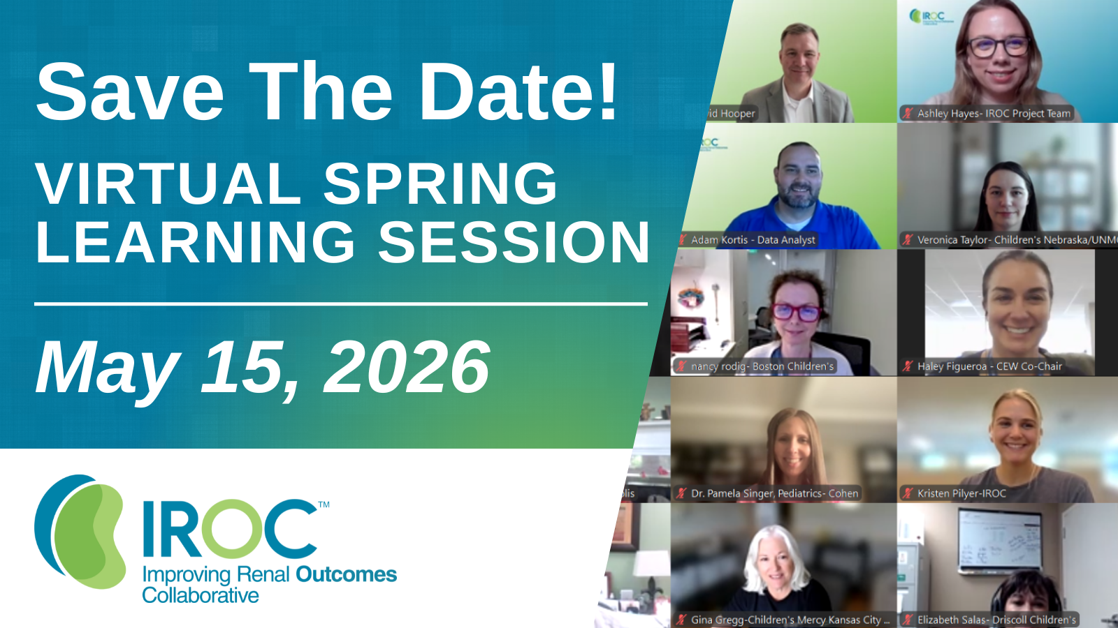 IROC Virtual Spring 2026 Learning Session