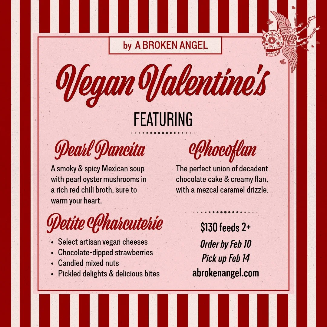 Vegan Valentine’s ~ Meal for Two