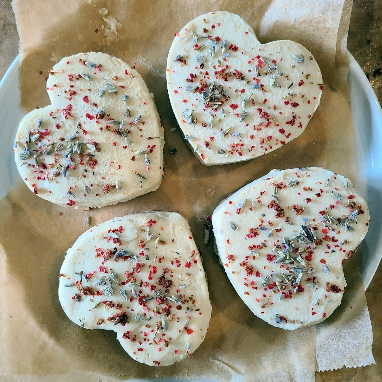 Artisan Vegan Cheese Hearts Valentine's 2025
