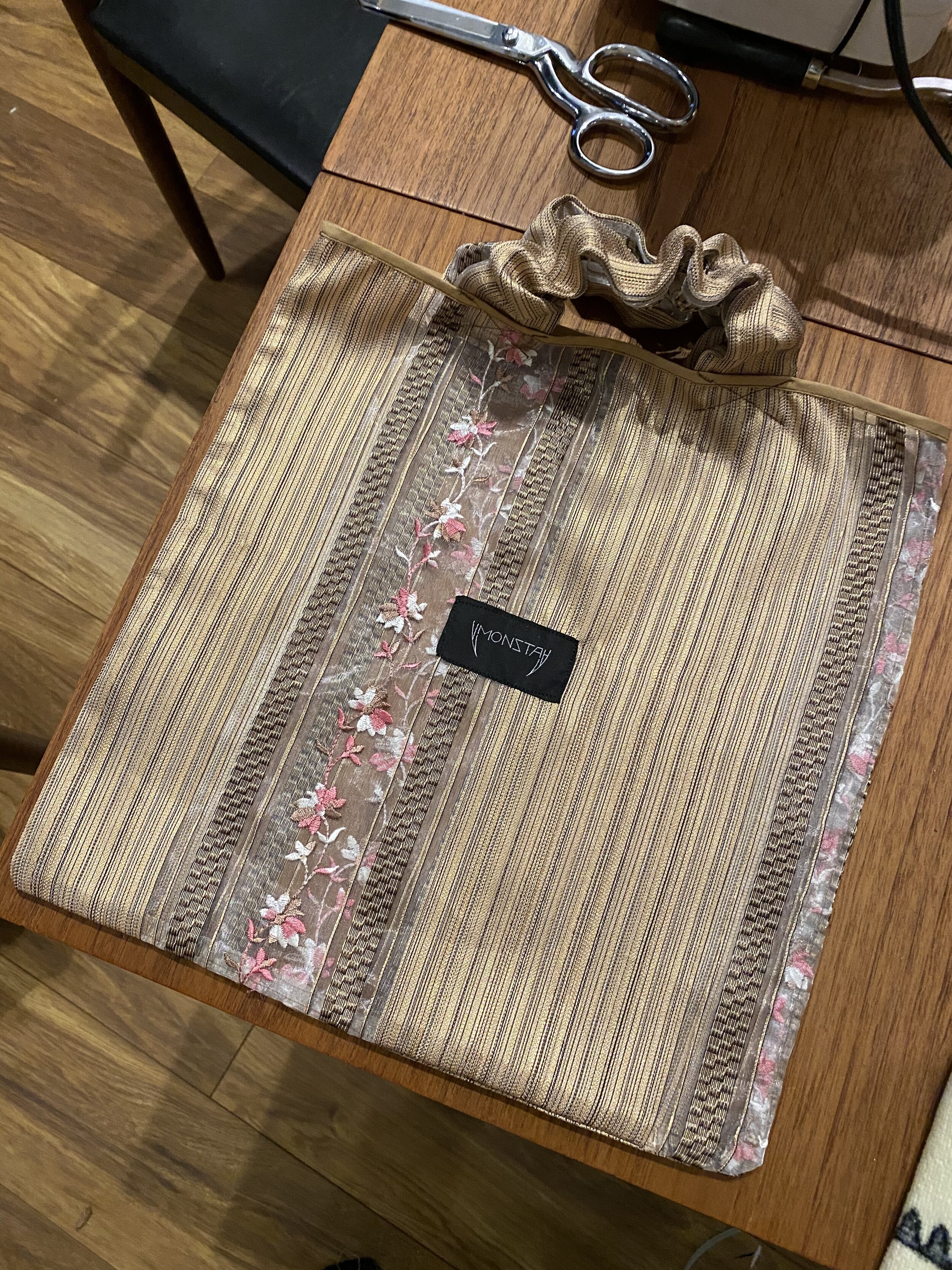 Transparent Bloom Tote