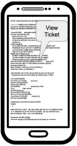 View you 811 Tickets with on 1 Click