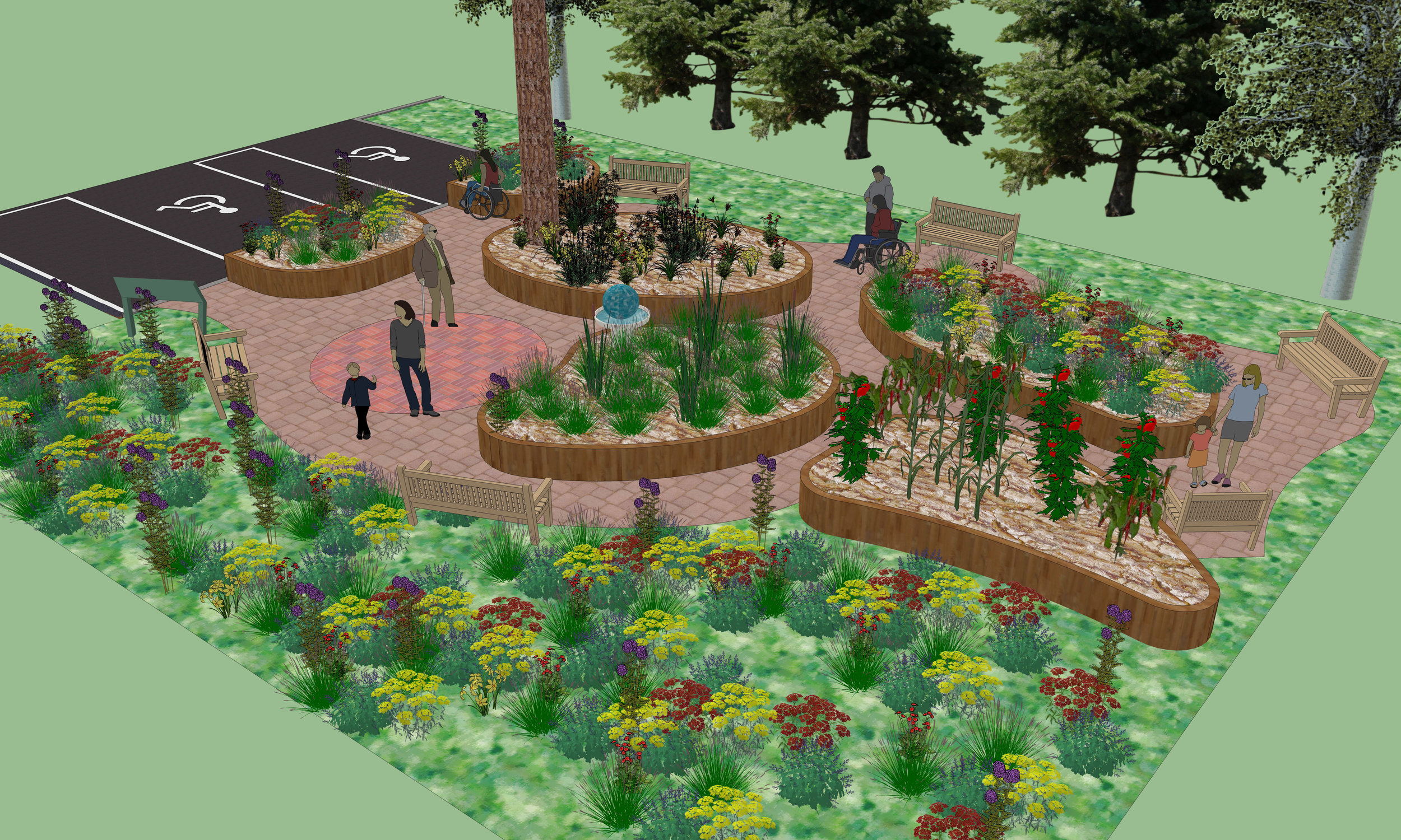 Sensory Garden Design For School Sensory Garden Design For School