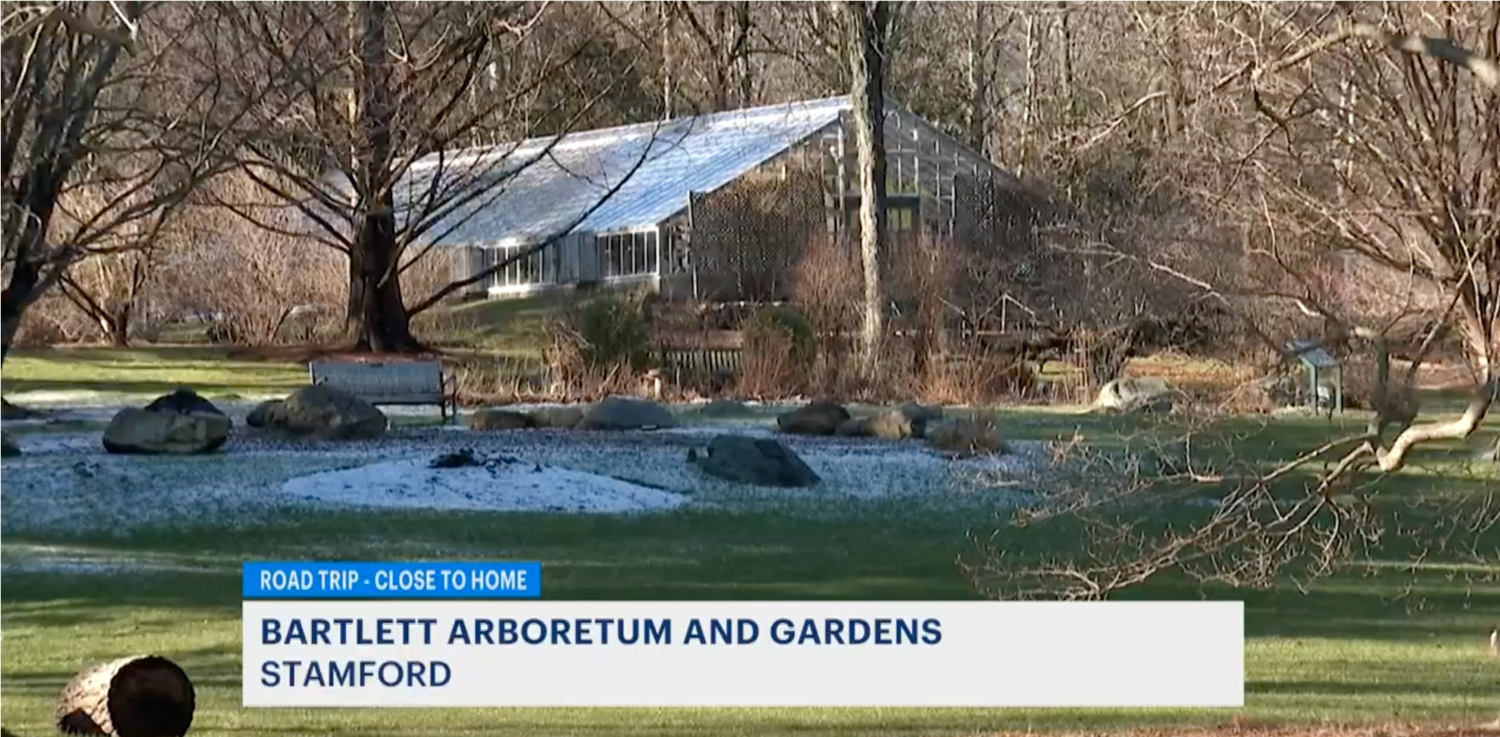 Bartlett Arboretum &amp; Gardens featured on News12CT's "Road Trip" segment