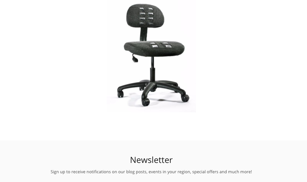 The products page highlights the shop’s small inventory with consistent and minimalist content photography.