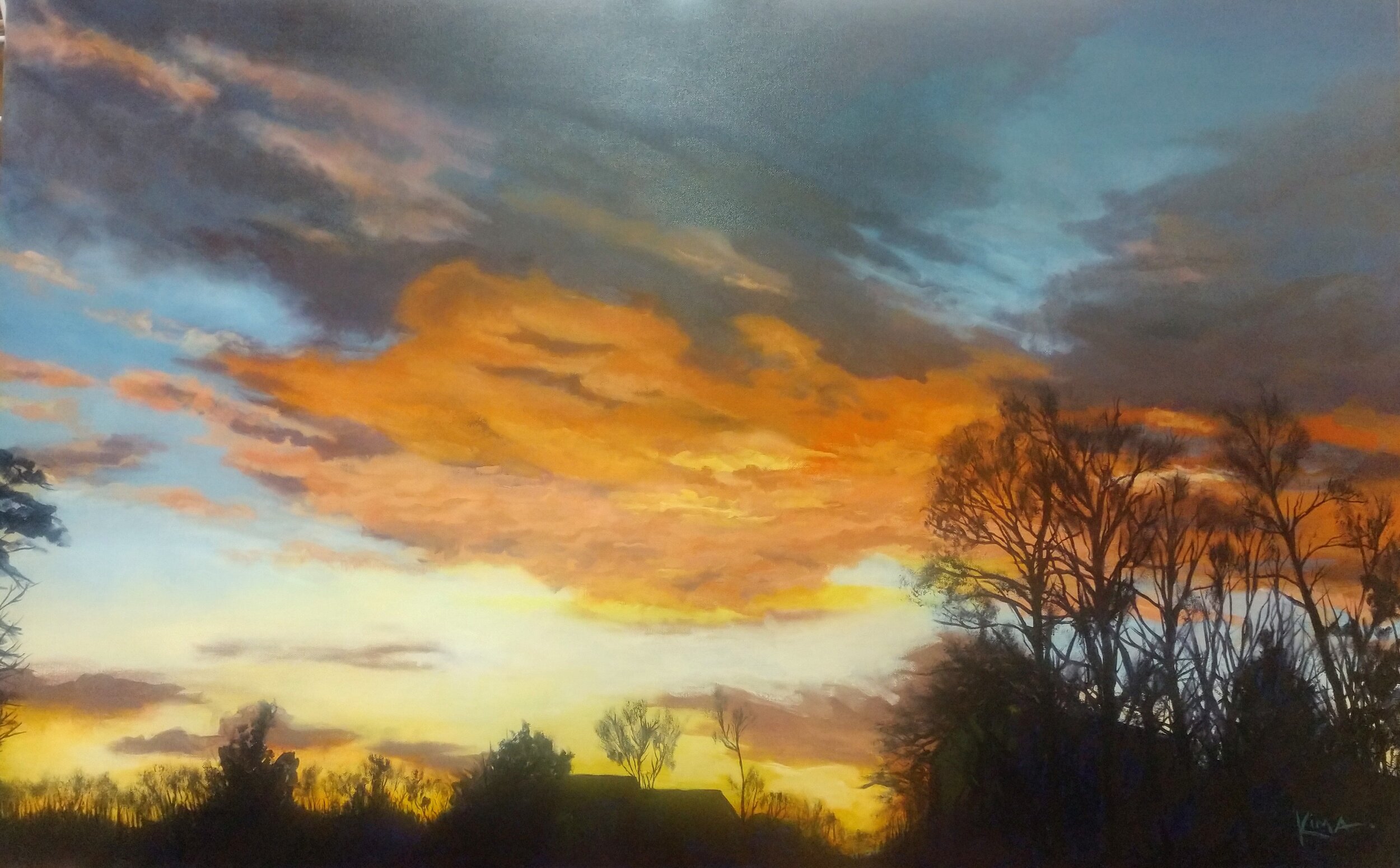 Winter Dawn Over Fredericksburg