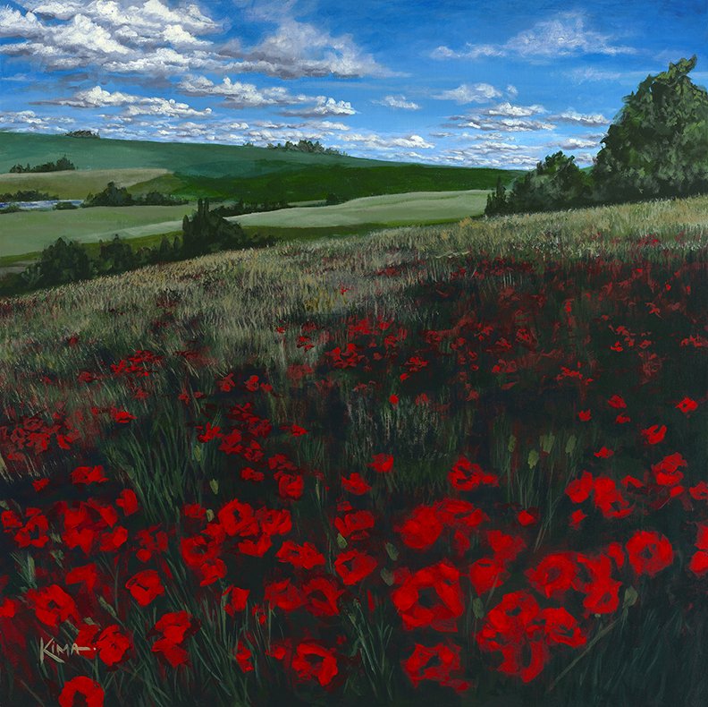 Field of Poppies (SOLD)
