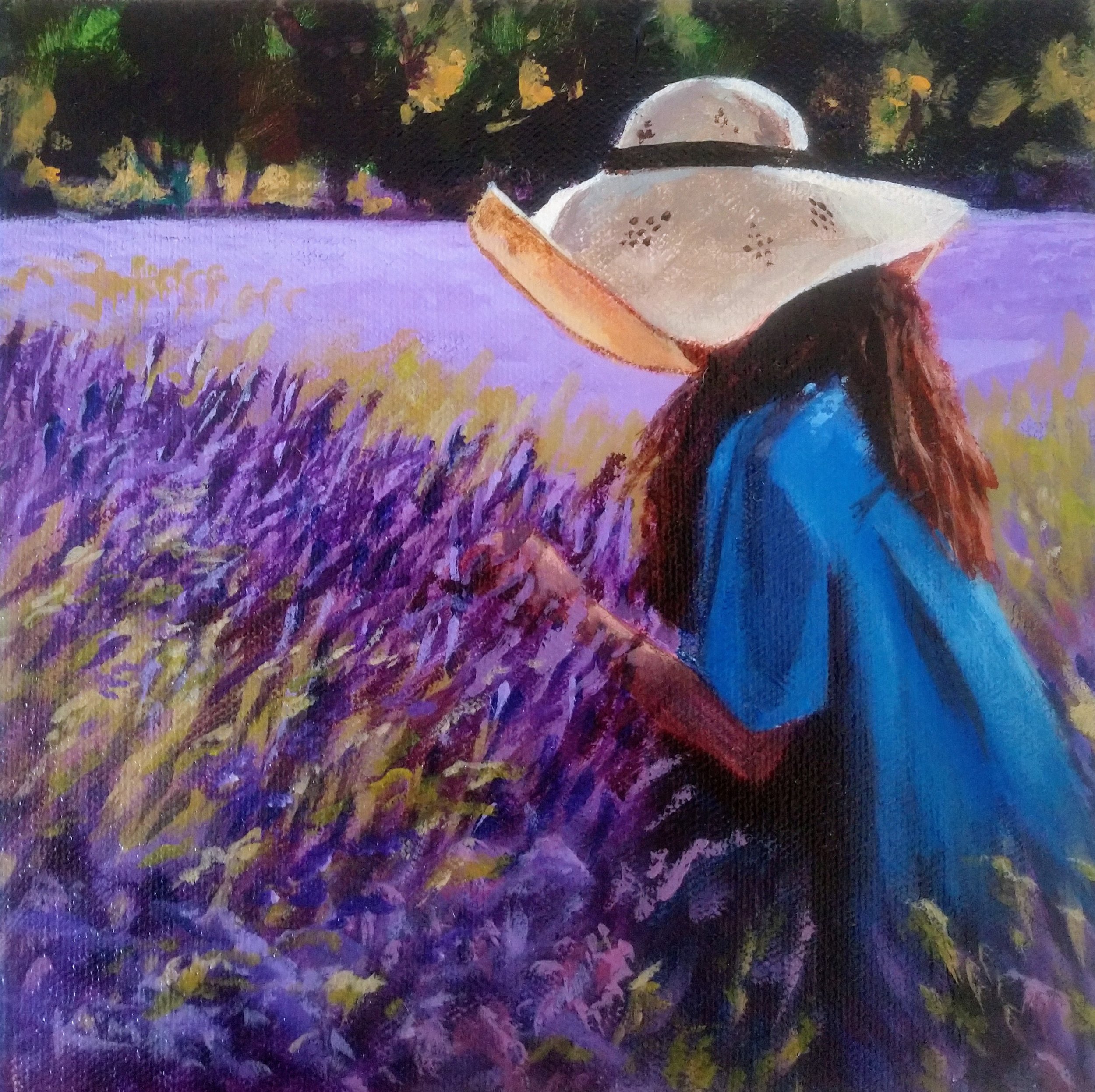 Lavender Harvest (SOLD)