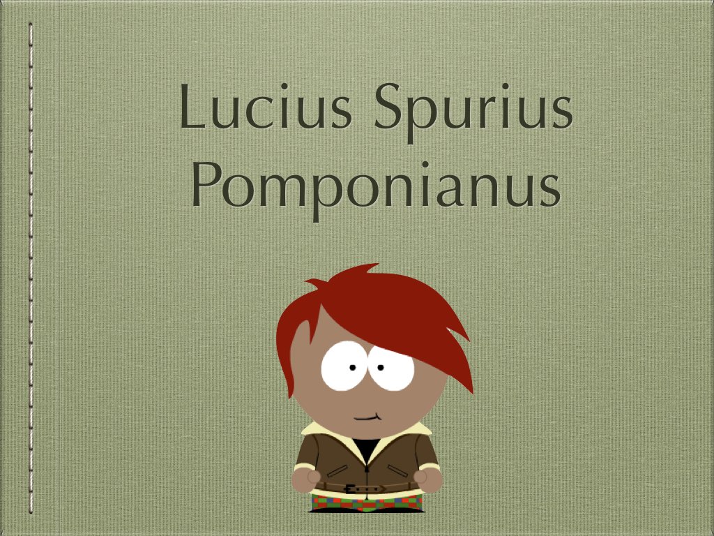 This story is the property of the Cambridge Latin Course, and is presented here for teachers and students to use in combination with that course. The illustrations were made with the help of South Park Studio, an incredible website that lets you make South Park like illustrations. I made this back in 2009, and thought it might be of use to others.
