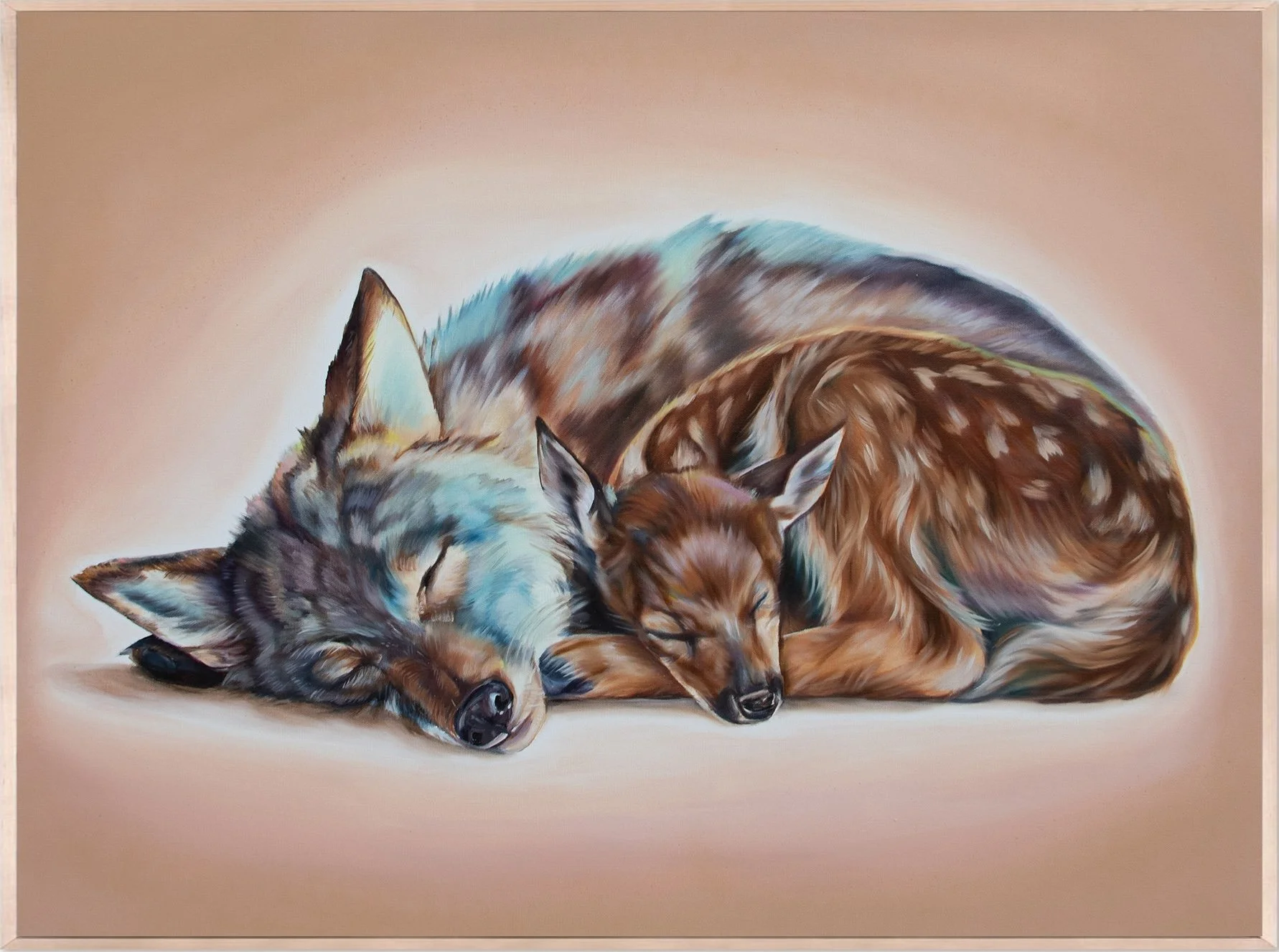 'Sacred Space', oil on canvas, 40x30, 2026
