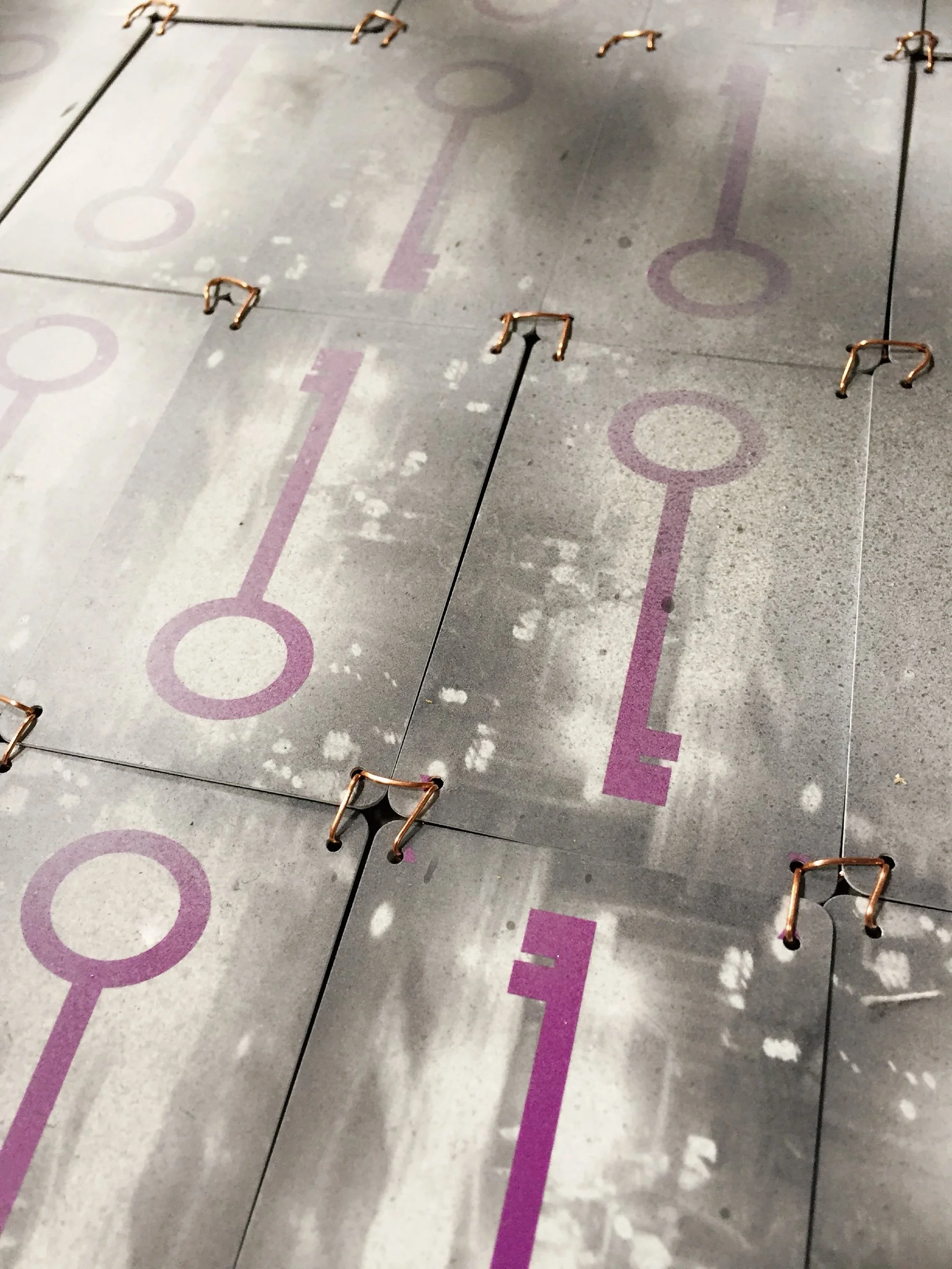 Las Vegas, NV - The Cosmopolitan of Las Vegas (keycards/metal wire/aerosol)