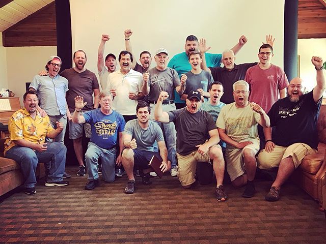 We got something back this weekend! Something so critical to live the life God intended us to live as men! We got our hearts back! #wahky #wildatheartkentucky #wildatheart #cleftRock #cleftrockretreat