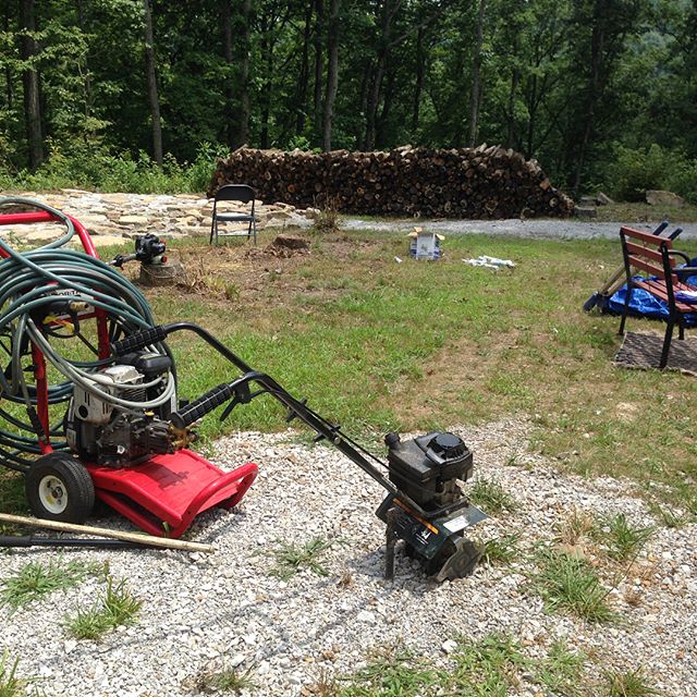 Sometimes you have to make a mess to get things looking good! Pictures of finished projects coming soon.