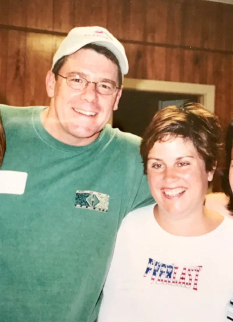 Me and my favorite guy, still, my cousin Scott.