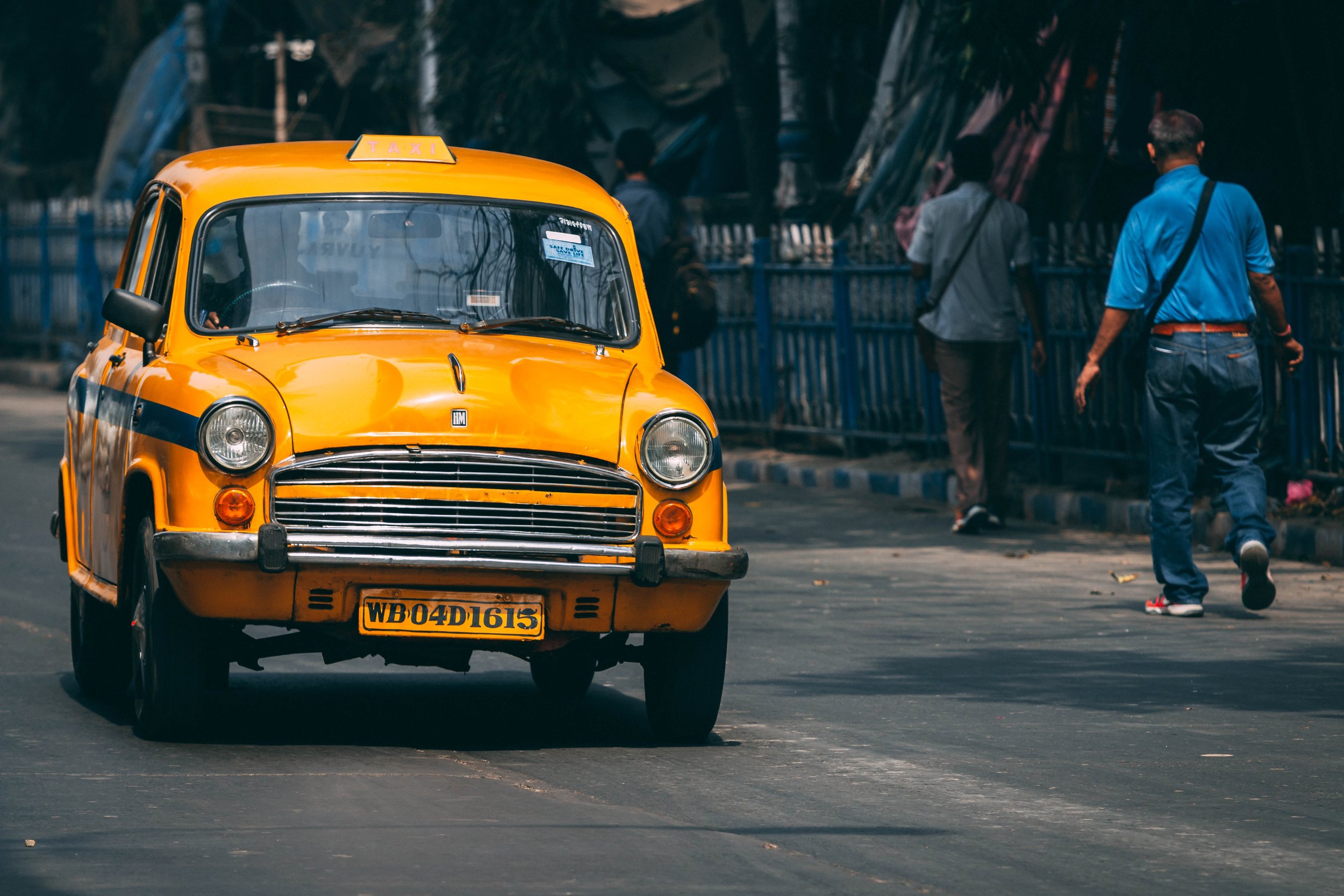 Yellow taxi, Kolkata