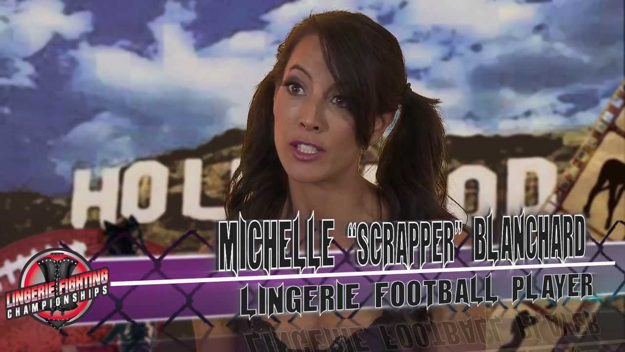  This is really not Michelle Blanchard. Apparently there is another Michelle Blanchard who happens to be a 'lingerie fighter' which is kinda like UFC fighting except that it's done in lingerie. Frankly, we like this Michelle better.. 