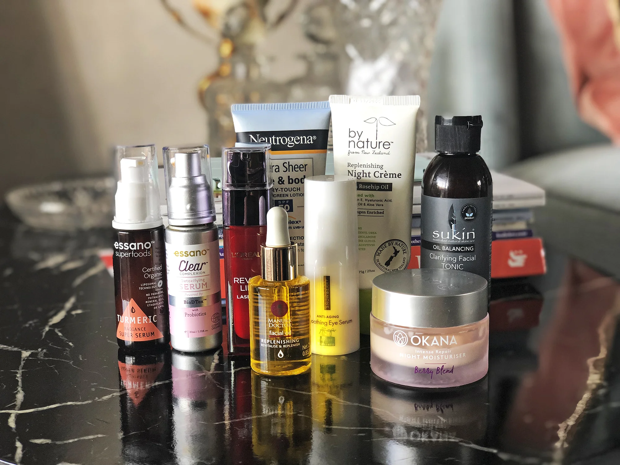 I’ve also done an Eddie Garcia on skin-care because what’s the point of living up to a very old age but look like you’re already dead and decomposing??? Again, it’s consistency; just as I never miss taking my medications, I never miss slathering something on my face before I go to bed or before I go out. Brands change, but at this point, I always have something for my eyes; for night, I have a serum, a moisturiser and a facial oil; for day, I have another serum specific for day and a sun-screen with an SPF of 50.