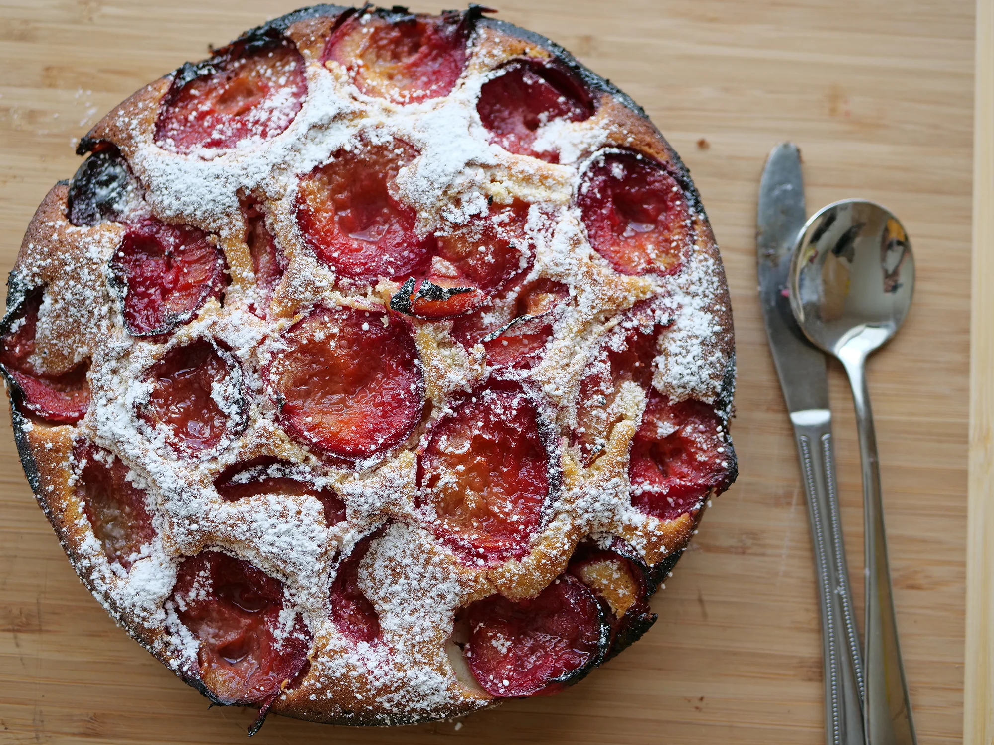 Summer plum cake
