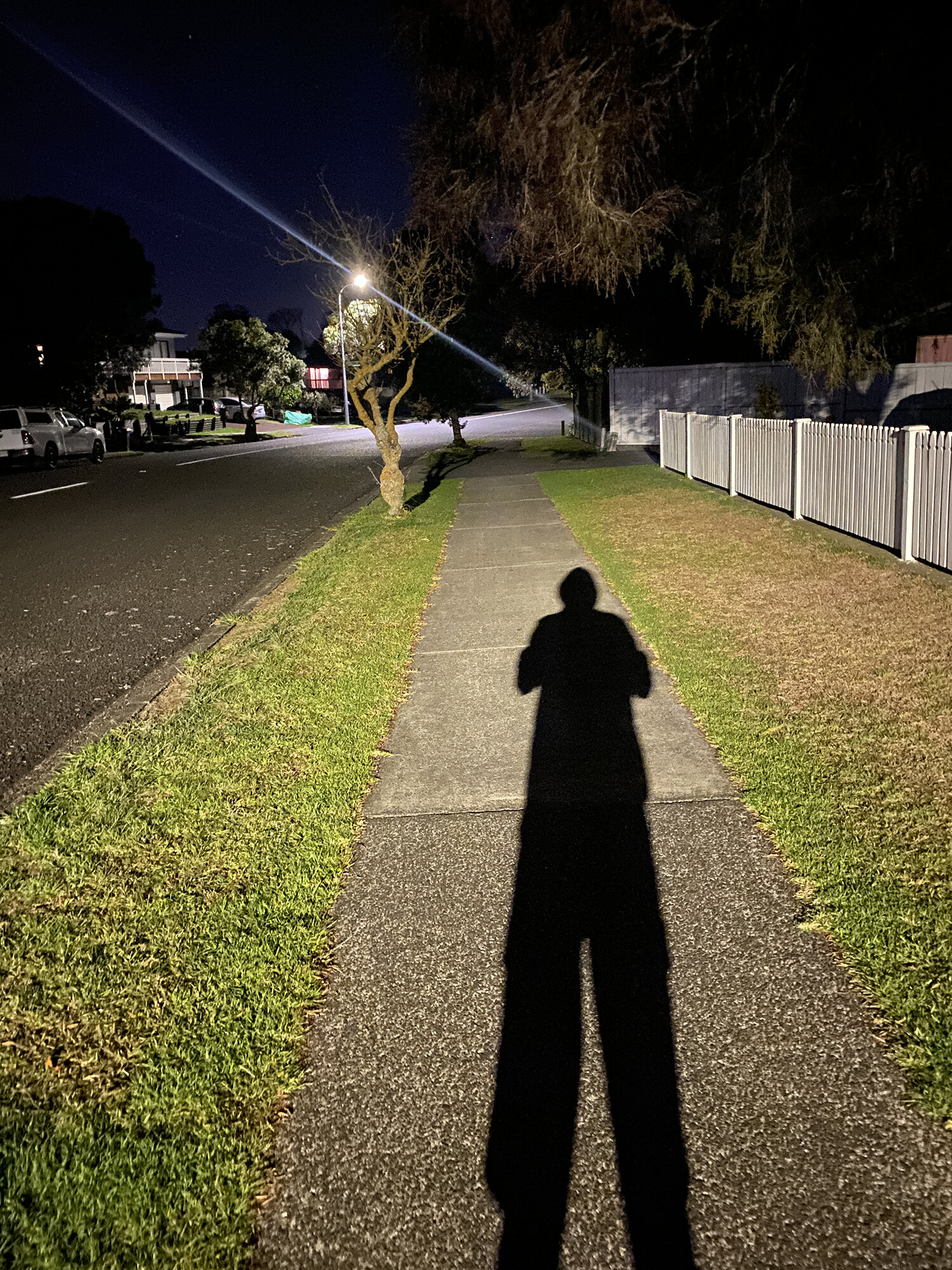 Ran/walked 2kms