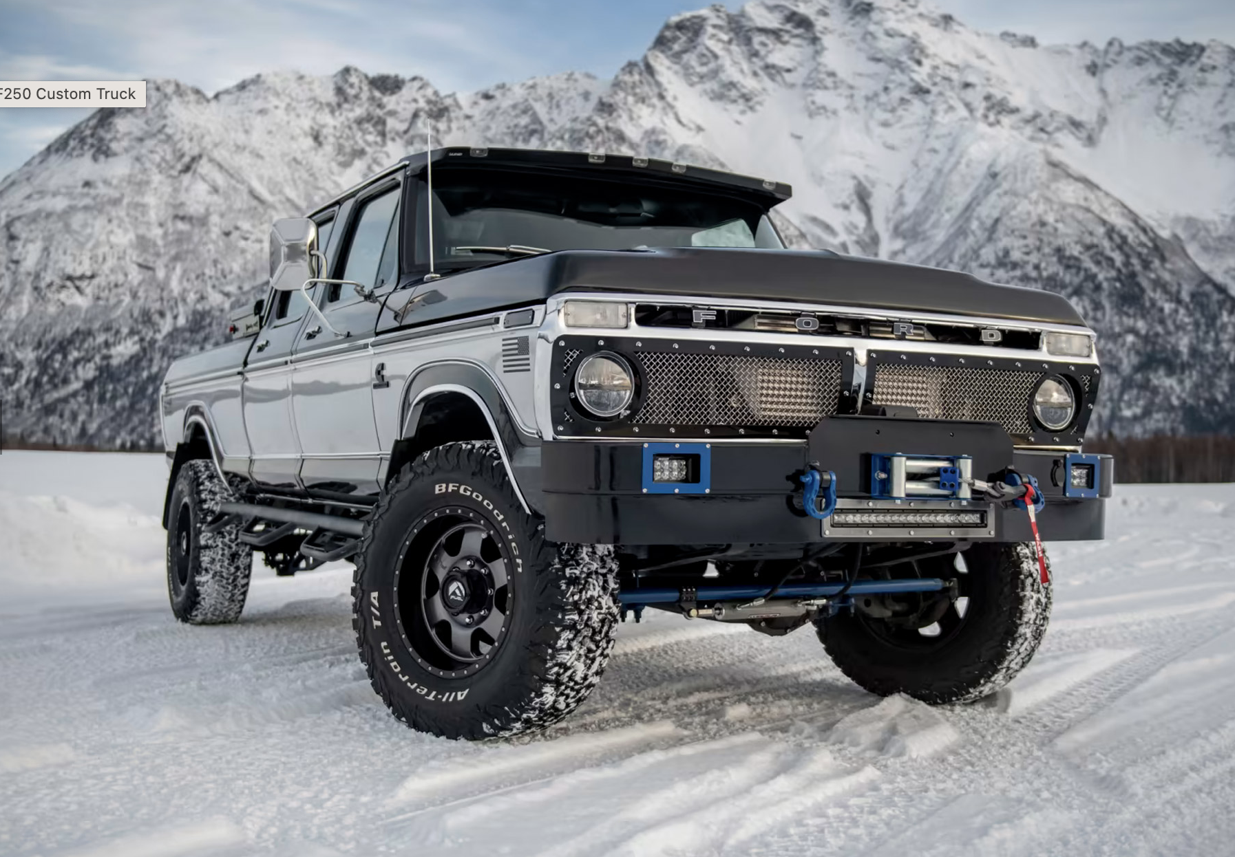 1975 Ford F250 custom truck