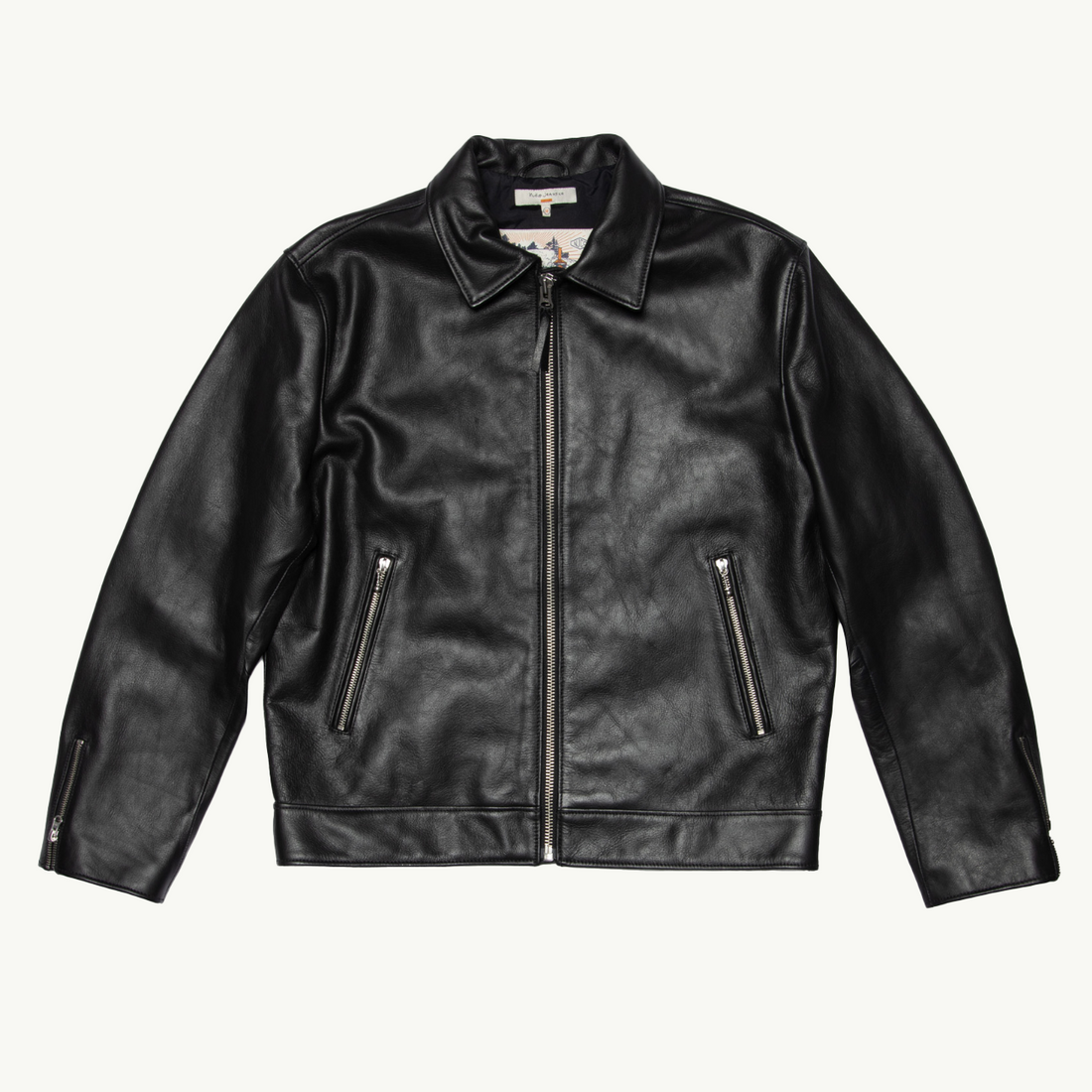 A leather jacket for winter
