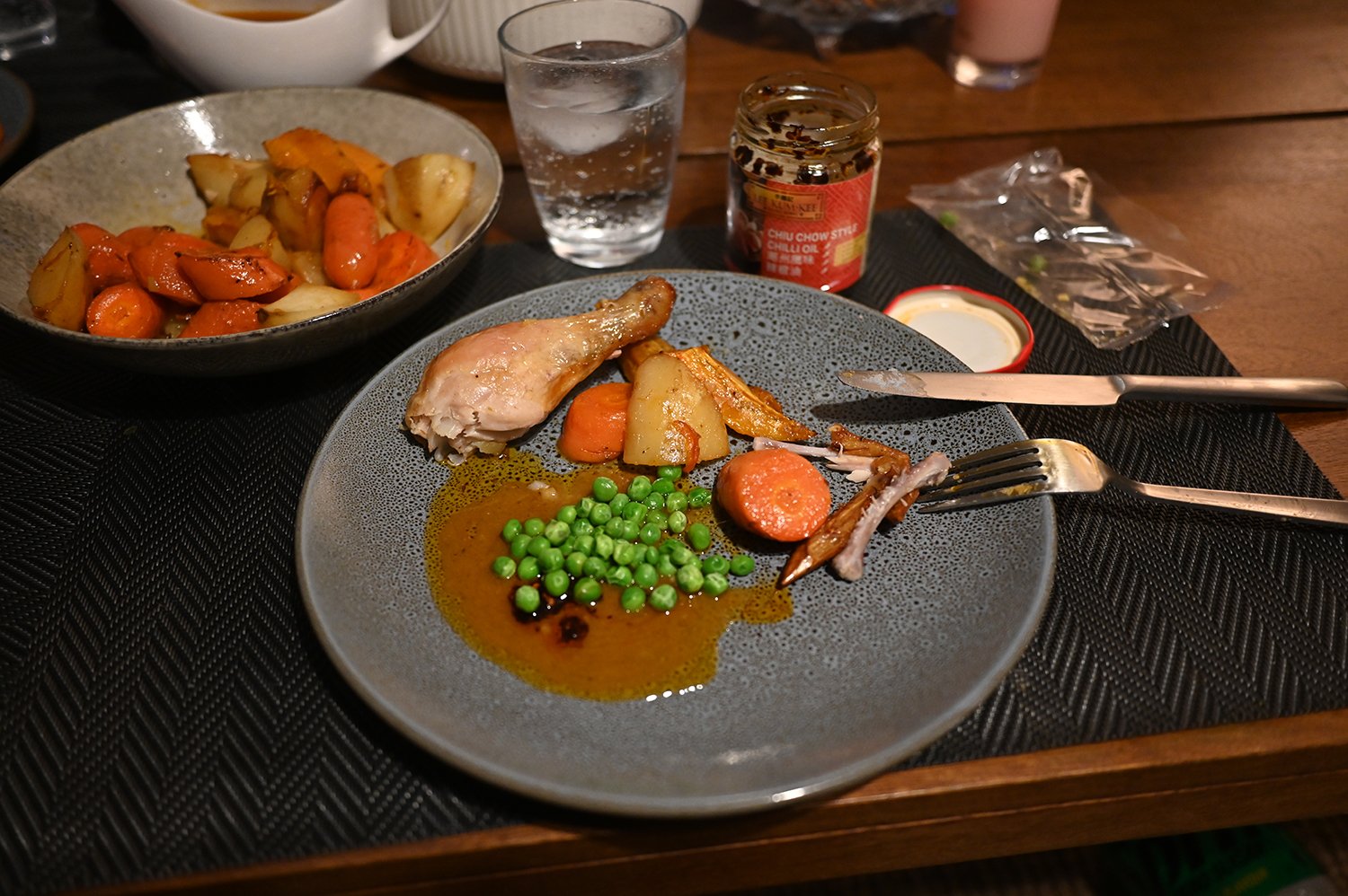 and the veggies