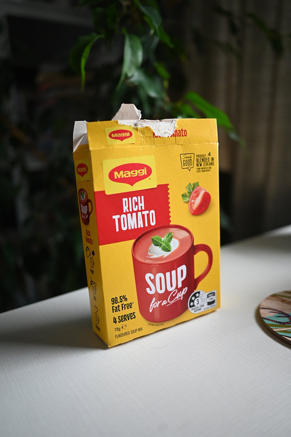 Soup packets