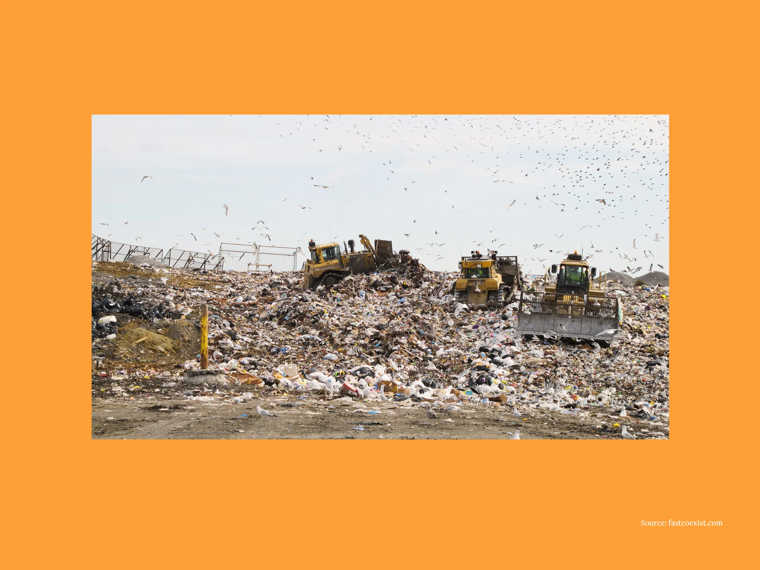  So why is all of this food is waste a problem?  When this food finds itself in landfill across Australia it breaks down, releasing methane gas. This is 25 times more potent than carbon pollution from cars! It ends up in our atmosphere, compounding t