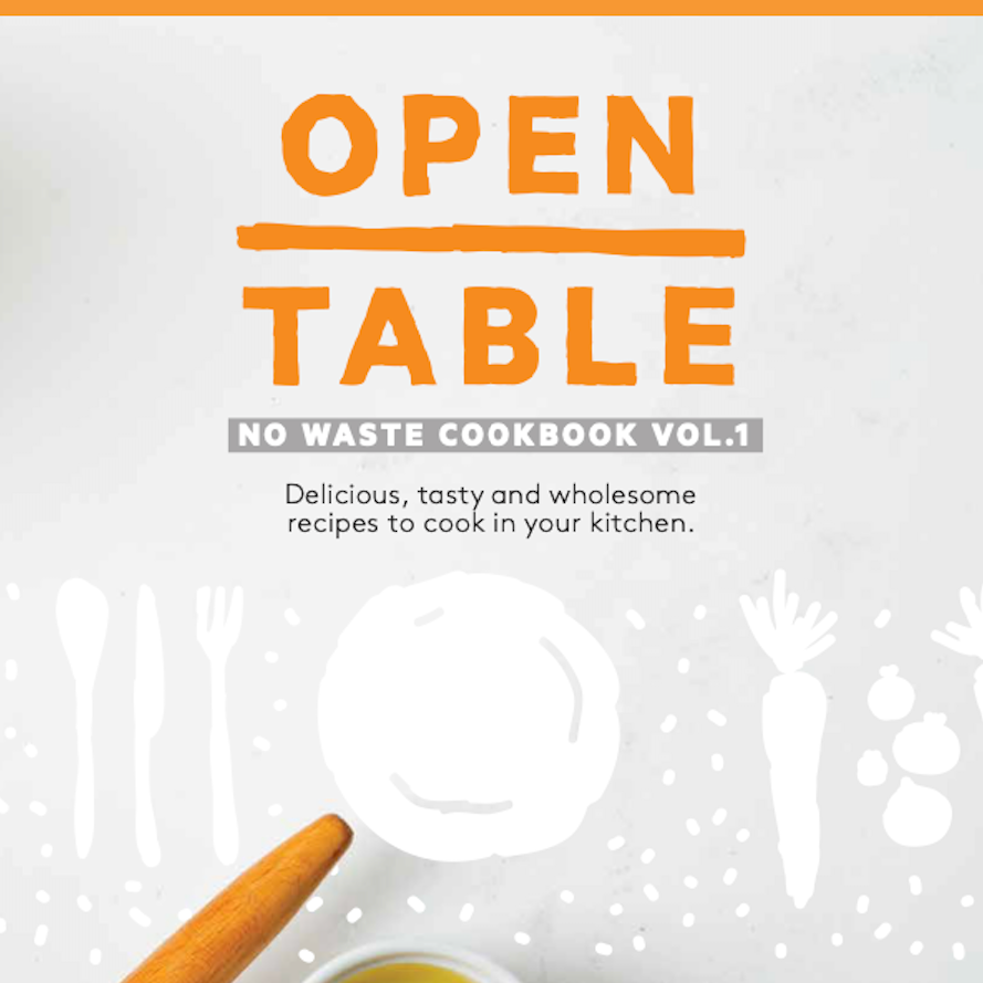 Open Table No Waste Cookbook Vol. 1