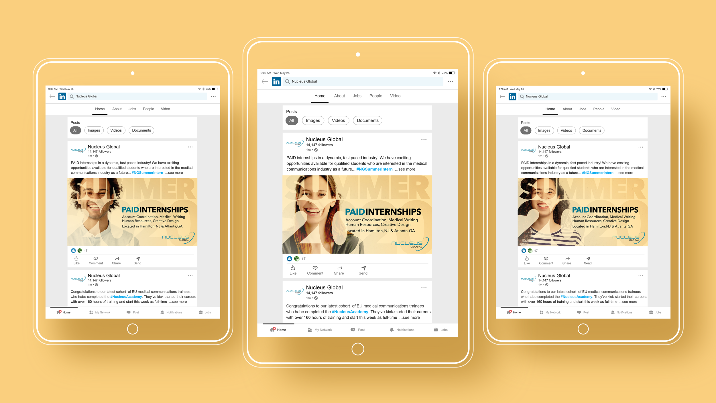        Nucleus Intern Social Campaign Series #3 