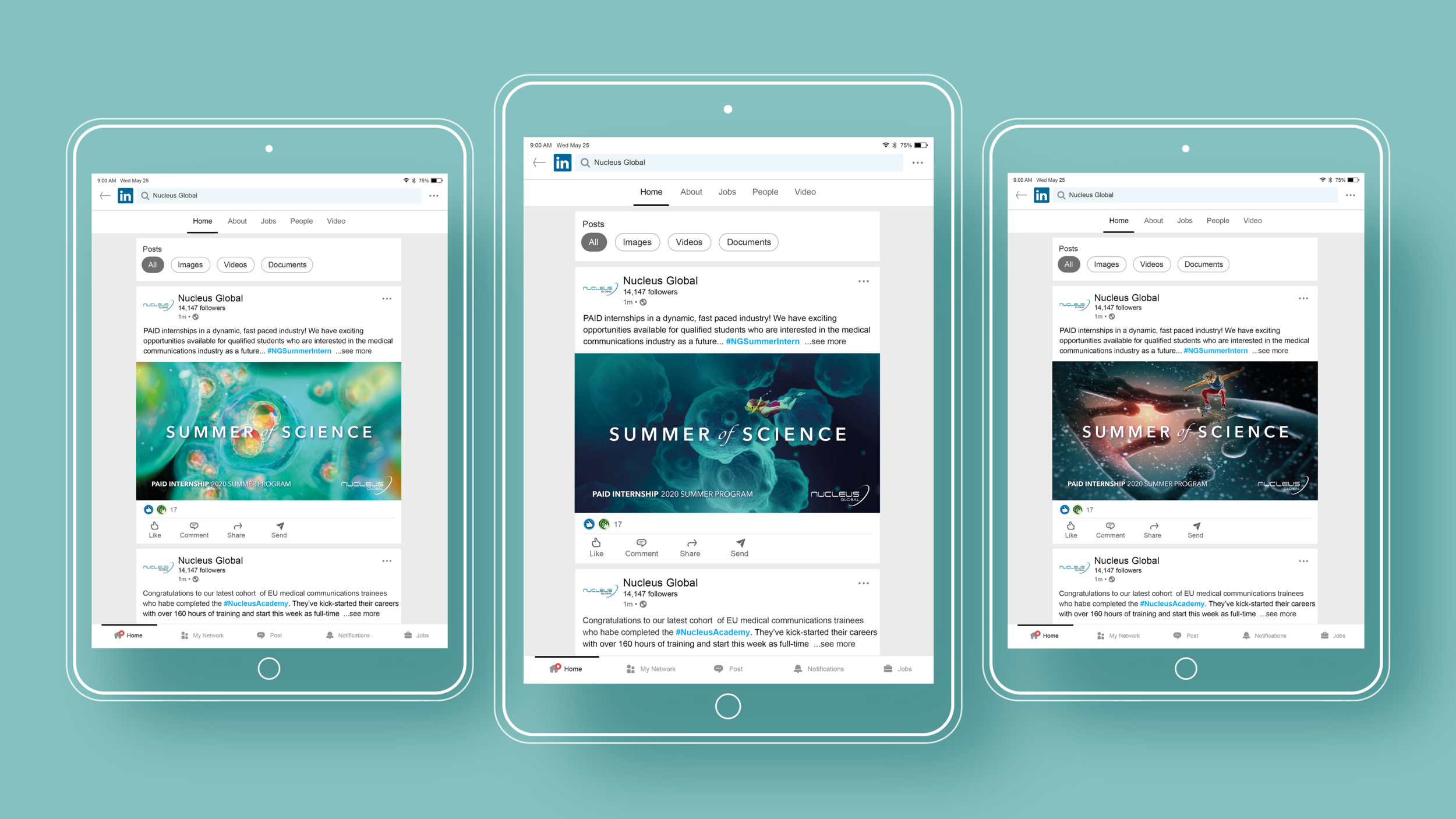        Nucleus Intern Social Campaign Series #2 