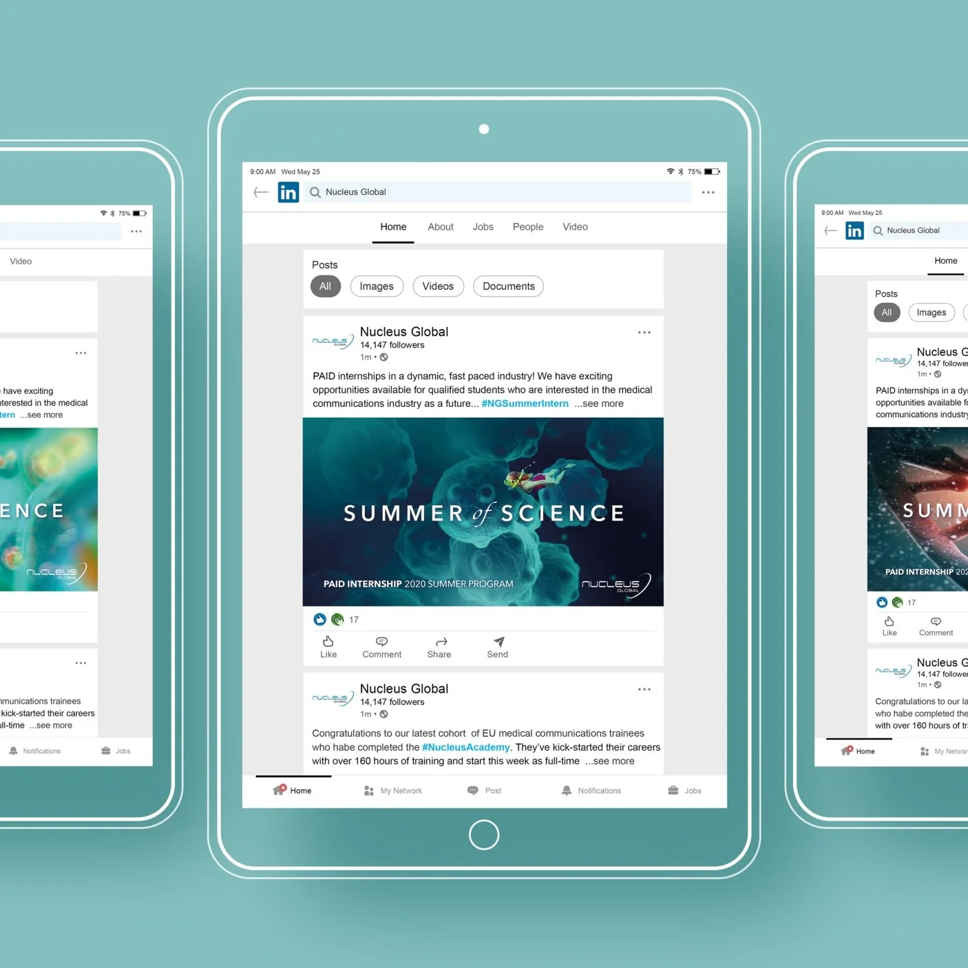           Nucleus Intern Social Campaign Series #1 