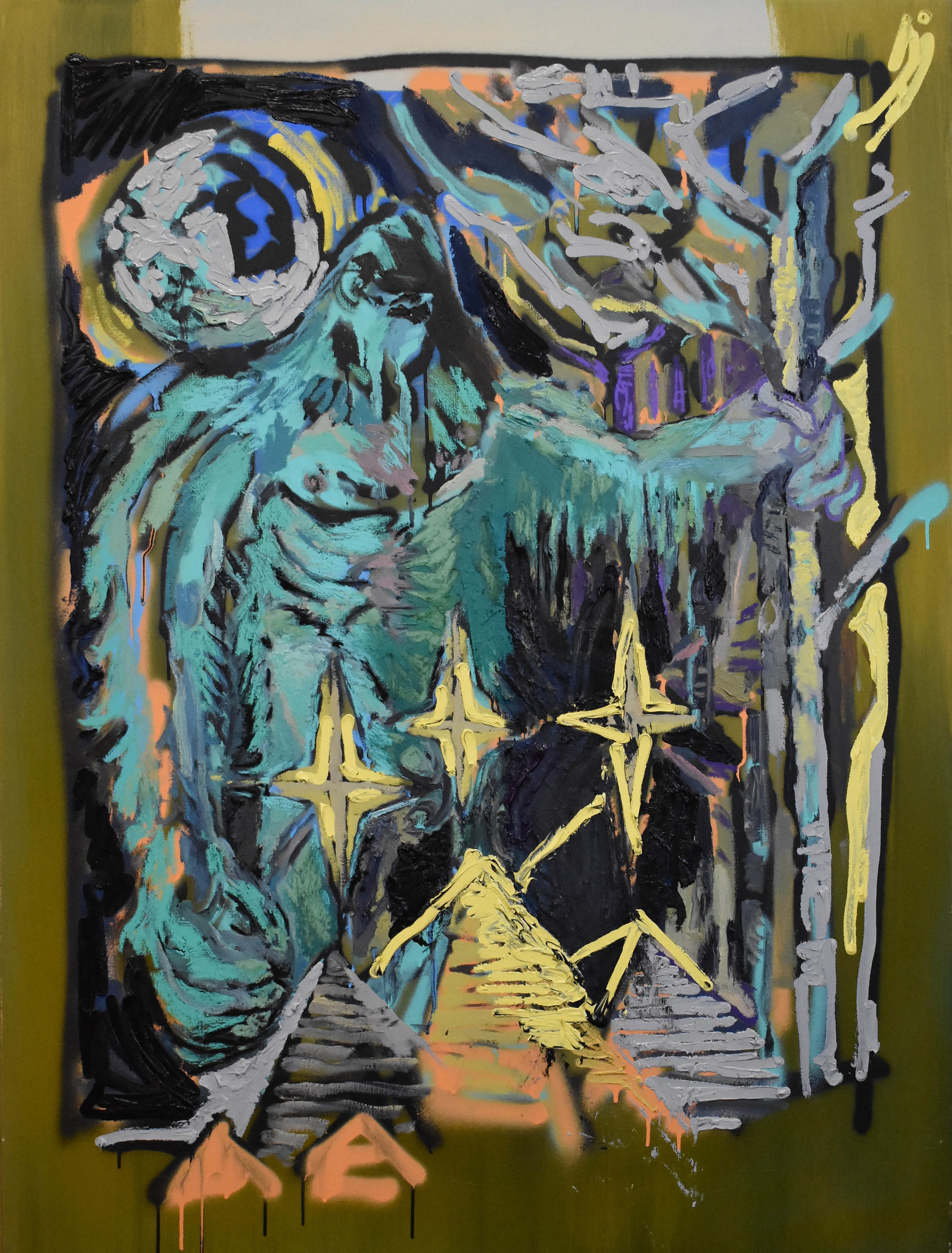 Sasquatch with Pyramids in Planetary Alignment / Exceptional @ Collyer Bristow Gallery, London / 2018