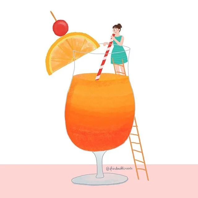 Who needs a drink? 🍹 *
#illustration #summer #cocktails #drawing #sketch #artistsoninstagram #art #illustrationartists #illustratorsoninstagram #illustrator