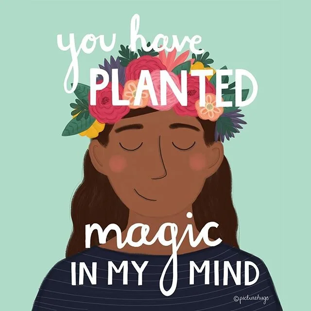 &ldquo;You have planted magic in my mind.&rdquo; A little illustration for Midsummer 🌿🌸
*
#midsummer #summer #illustration #drawing #flowers #nature #therapy #plants #magic #artist #art #kindness #selfcare #talking #picturehugs