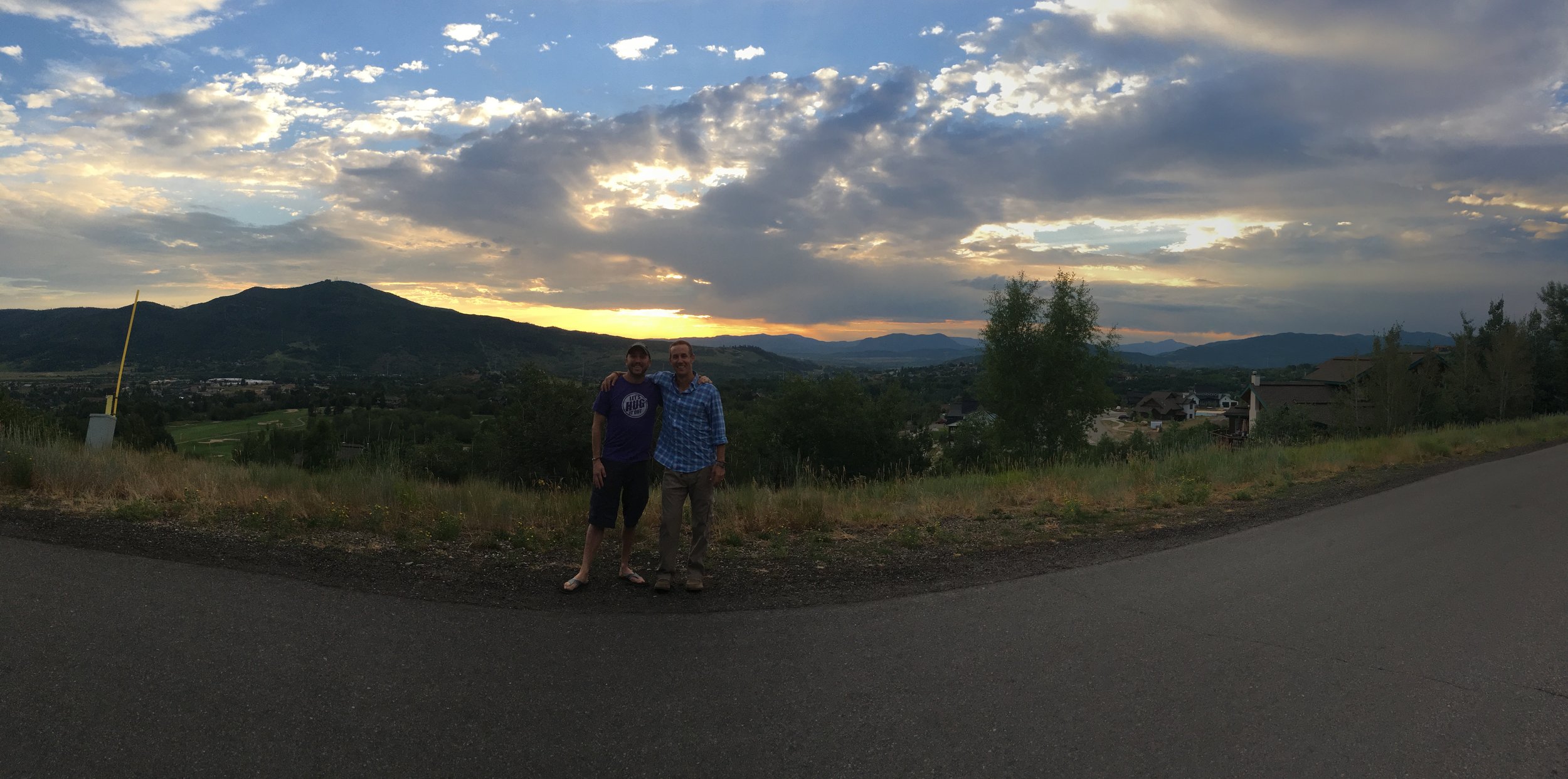 Mike and Jon is Steamboat Springs, CO